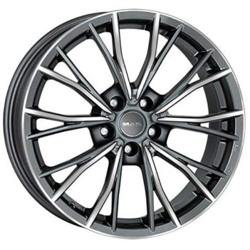 MAK Mark 8x17 5*120 ET53 DIA72.6 Gunmetal Mirror Face Литой
