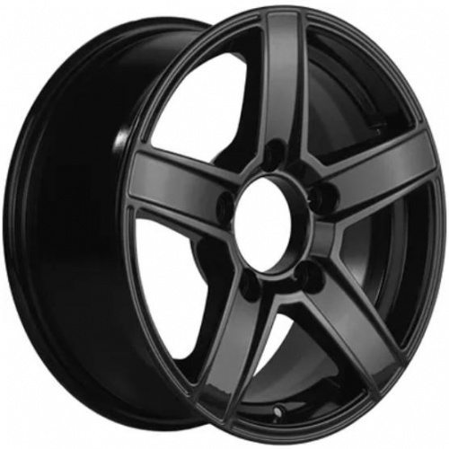 Khomen KHW 1614 6.5x16 5*139.7 ET40 DIA98.5 Black Литой