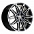 Khomen KHW 1904 8.5x19 5*114.3 ET30 DIA60.1 Black-FP Литой