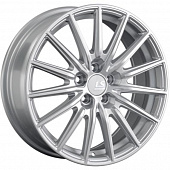 LS FlowForming RC93 7x17 5*100 ET45 DIA73.1 Silver Литой