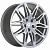 Khomen KHW 1904 9.5x19 5*112 ET40 DIA66.6 Brilliant Silver-FP Литой