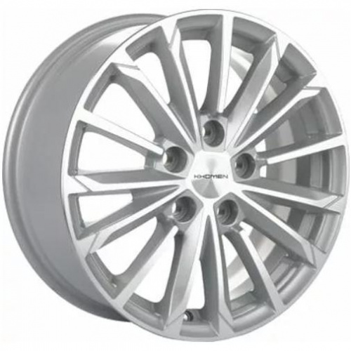 Khomen KHW 1611 6.5x16 5*114.3 ET45 DIA67.1 F-Silver-FP Литой
