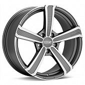 OZ Montecarlo HLT 9.5x20 5*130 ET60 DIA71.6 Matt Dark Graphite Diamond Cut Литой