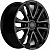 Khomen KHW 1805 7.5x18 6*139.7 ET30 DIA106.1 Black Литой