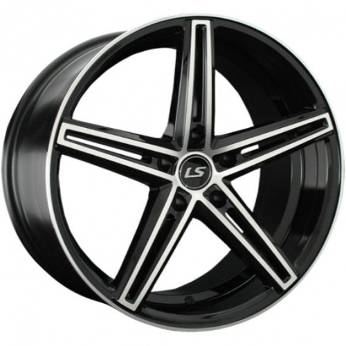 LS 749 8.5x19 5*120 ET25 DIA72.6 BKF Литой
