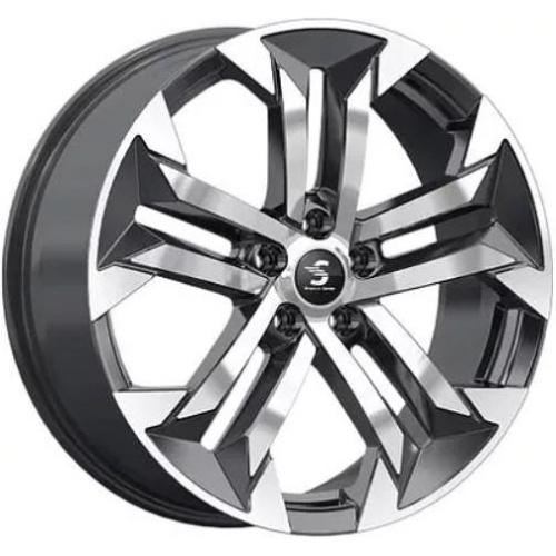 K&K КР015 7.5x19 5*108 ET46 DIA63.3 Алмаз графит Литой