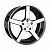 LS 742 8.5x19 5*112 ET40 DIA66.6 BKF Литой