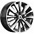 K&K Эрман 6.5x16 4*100 ET50 DIA60.1 Алмаз черный Литой