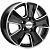 Khomen KHW 1601 6.5x16 5*114.3 ET46 DIA67.1 Black-FP Литой