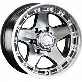LS 870 8x16 6*139.7 ET-10 DIA106.1 BKF Литой