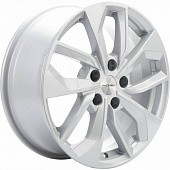 Khomen KHW 1703 7x17 5*112 ET40 DIA57.1 F-Silver Литой