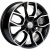 Khomen KHW 1713 7x17 5*114.3 ET45 DIA67.1 Black-FP Литой