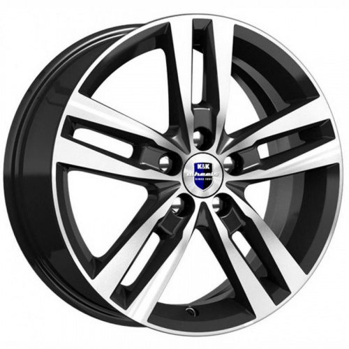 K&K Rassvet 6.5x16 5*100 ET48 DIA56.1 Алмаз черный Литой